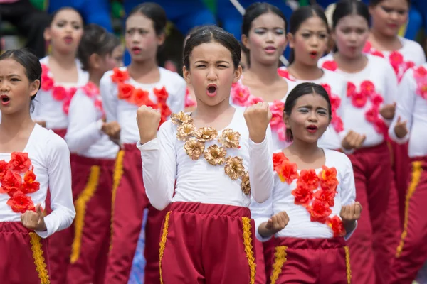 Sport day parade in Thailand — Stock Photo, Image