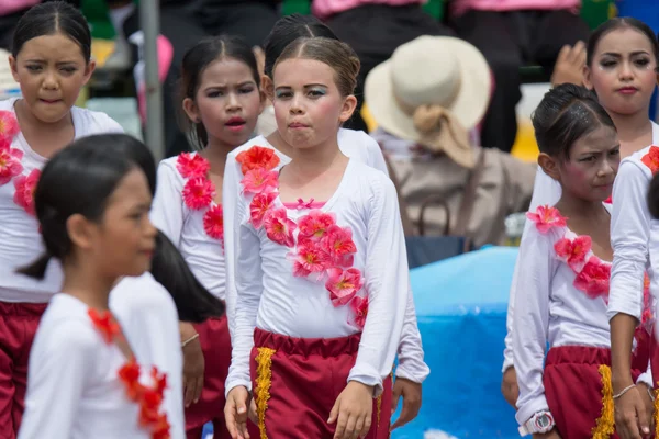 Desfile del día del deporte en Tailandia — Foto de Stock