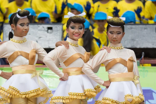 Sport dag parade in Thailand — Stockfoto