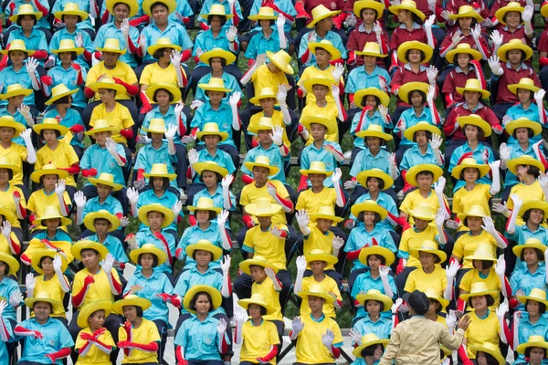 运动日在泰国的观众 — 图库照片