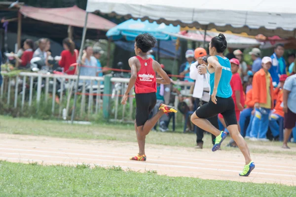 Competição de dia de esporte na Tailândia — Fotografia de Stock