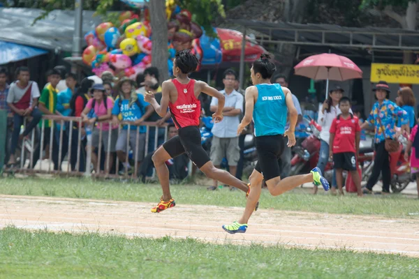 Competição de dia de esporte na Tailândia — Fotografia de Stock