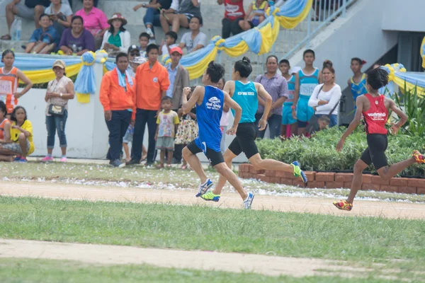 Competição de dia de esporte na Tailândia — Fotografia de Stock