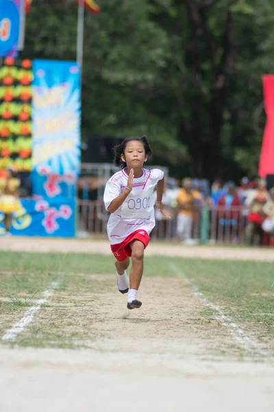 Competição de dia de esporte na Tailândia — Fotografia de Stock