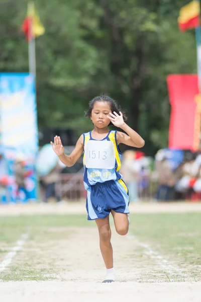 Competição de dia de esporte na Tailândia — Fotografia de Stock