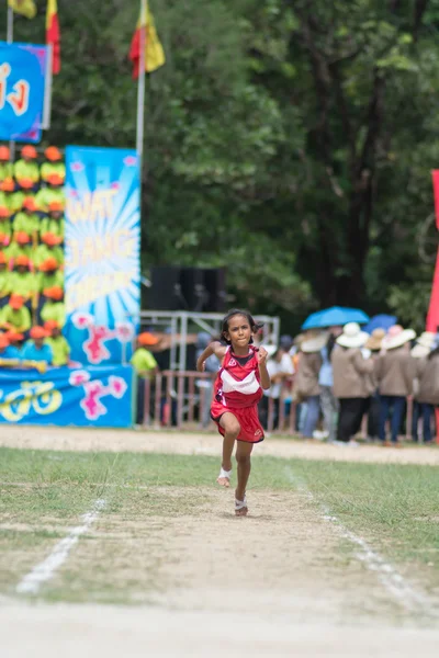 Sportovní den soutěže v Thajsku — Stock fotografie