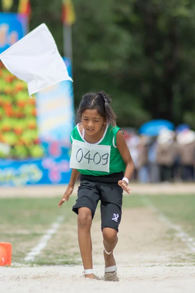 Competição de dia de esporte na Tailândia — Fotografia de Stock