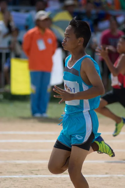 Competição de dia de esporte na Tailândia — Fotografia de Stock