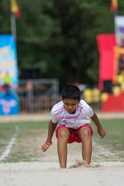 Competição de dia de esporte na Tailândia — Fotografia de Stock