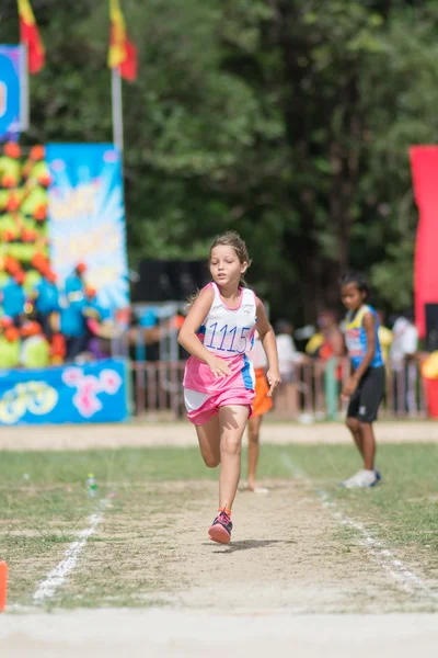 Competição de dia de esporte na Tailândia — Fotografia de Stock