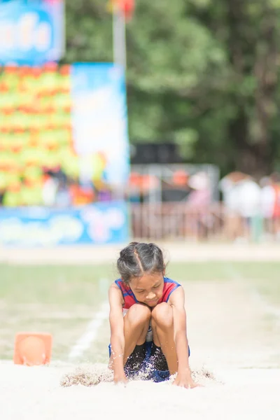 Competição de dia de esporte na Tailândia — Fotografia de Stock