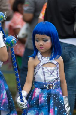 Spor günü yürüyüşü Tayland