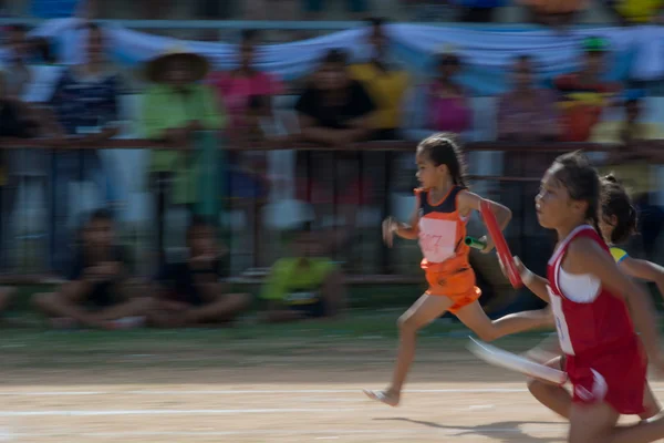 Día de la competencia deportiva en Tailandia —  Fotos de Stock