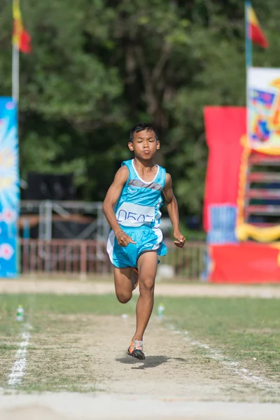 Competição de dia de esporte na Tailândia — Fotografia de Stock