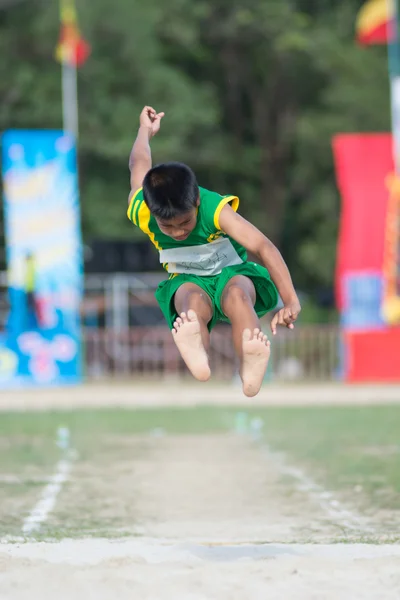 Competição de dia de esporte na Tailândia — Fotografia de Stock