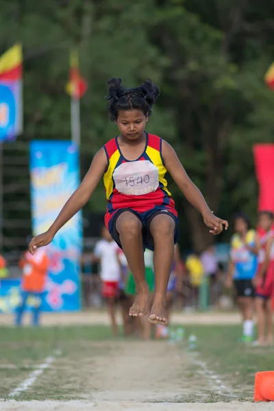 Día de la competencia deportiva en Tailandia — Foto de Stock