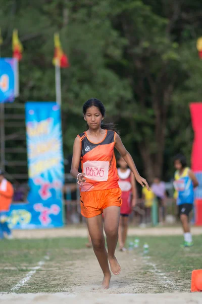 Competição de dia de esporte na Tailândia — Fotografia de Stock