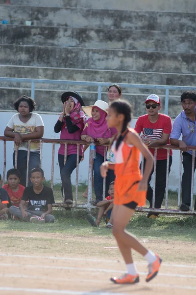 Competição de dia de esporte na Tailândia — Fotografia de Stock