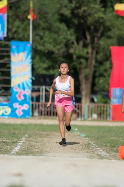 Día de la competencia deportiva en Tailandia — Foto de Stock