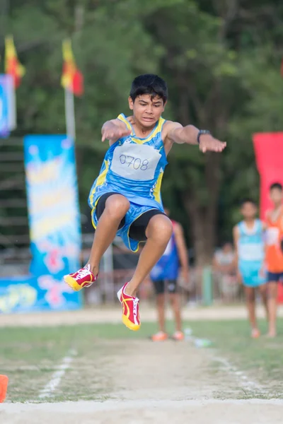 Competição de dia de esporte na Tailândia — Fotografia de Stock