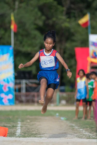 Compétition sportive en Thaïlande — Photo