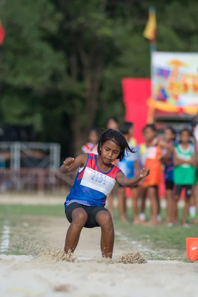 Compétition sportive en Thaïlande — Photo