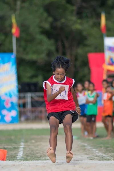 Compétition sportive en Thaïlande — Photo