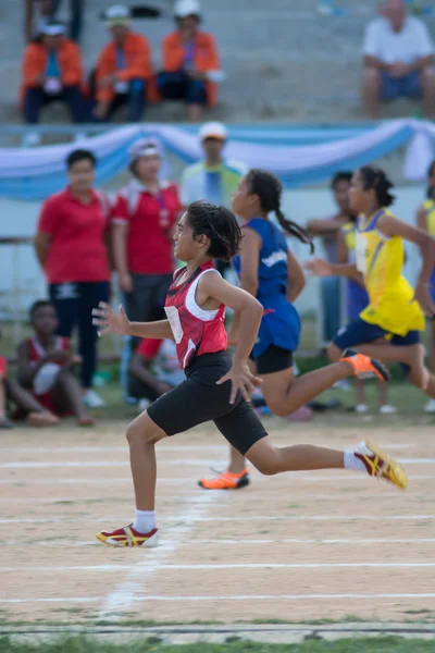 Día de la competencia deportiva en Tailandia — Foto de Stock