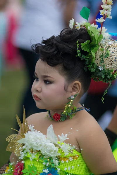 Desfile do dia do esporte na Tailândia — Fotografia de Stock