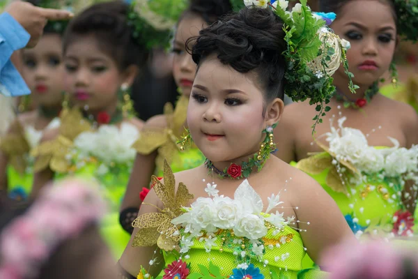 Desfile do dia do esporte na Tailândia — Fotografia de Stock