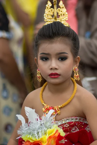 Sport dag parade in Thailand — Stockfoto