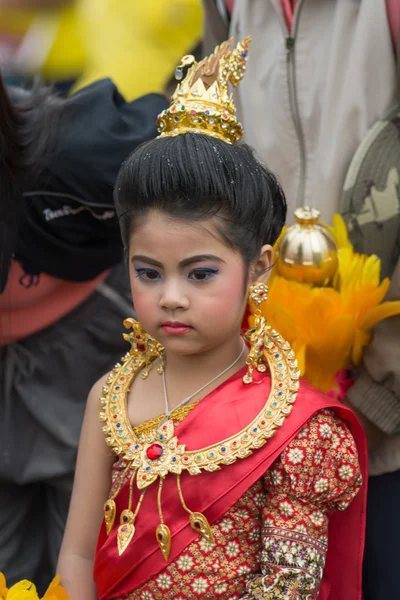 Sport dag parade in Thailand — Stockfoto