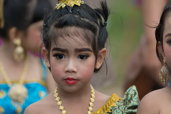 Sport dag parade in Thailand — Stockfoto