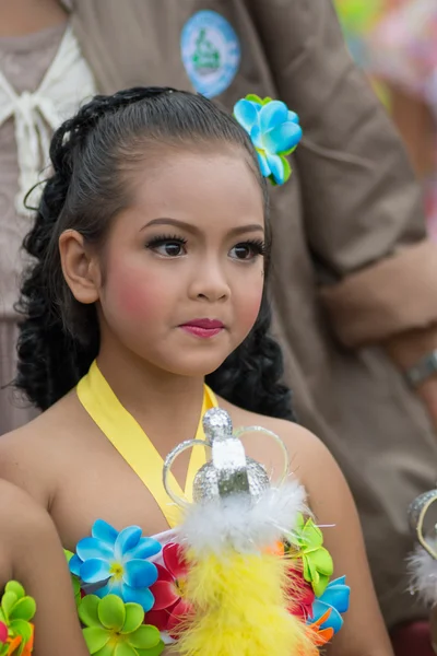 Sport dag parade in Thailand — Stockfoto