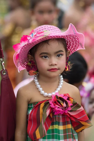 Sport dag parade in Thailand — Stockfoto