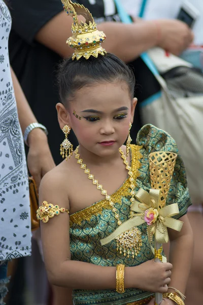 Sport dag parade in Thailand — Stockfoto