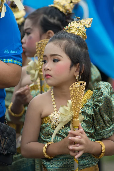 Sport dag parade in Thailand — Stockfoto