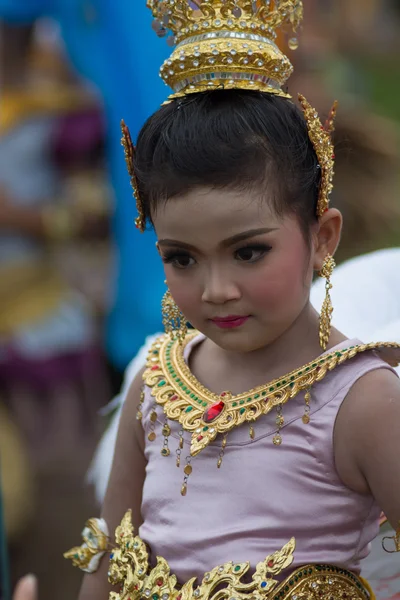 Sport dag parade in Thailand — Stockfoto