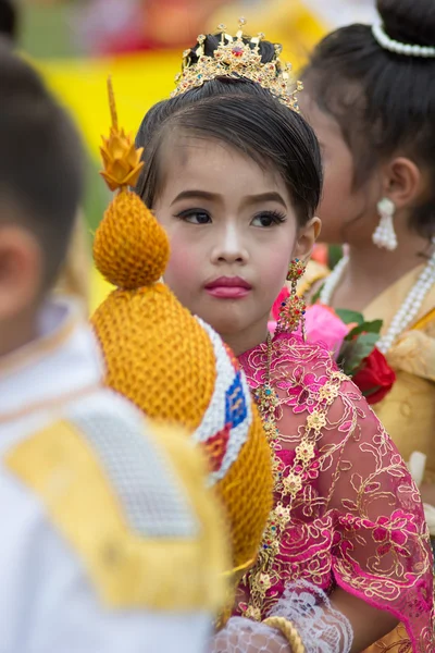 Giornata dello sport sfilata in Thailandia — Foto Stock