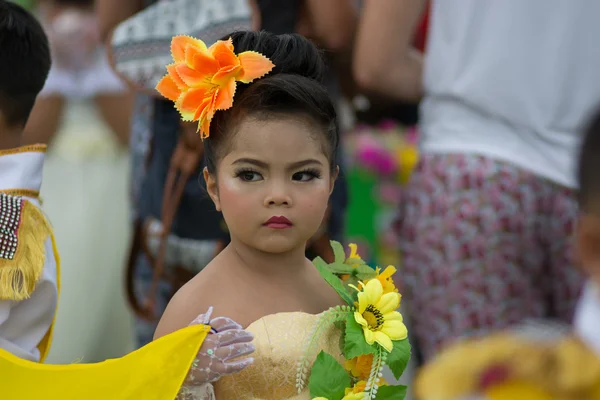 Sport dag parade in Thailand — Stockfoto