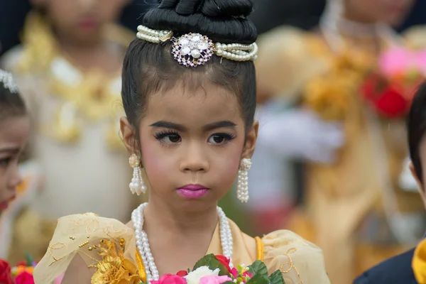 Sport dag parade in Thailand — Stockfoto