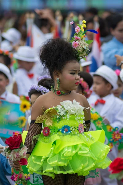 Sport day parade in Thailand — Stock Photo, Image