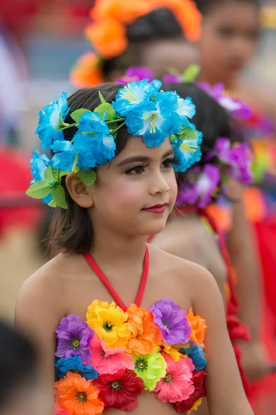 Sport dag parade in Thailand — Stockfoto