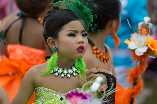 Sport dag parade in Thailand — Stockfoto