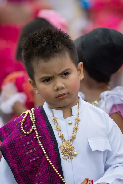 Sport dag parade in Thailand — Stockfoto