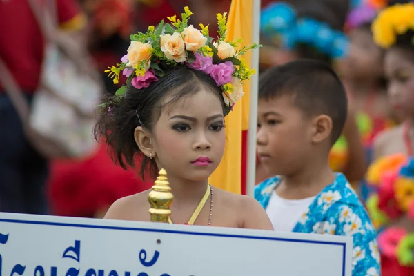 Sport dag parade in Thailand — Stockfoto