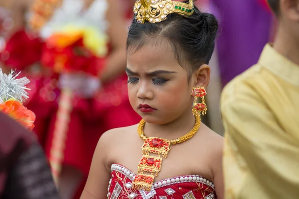 Sport dag parade in Thailand — Stockfoto