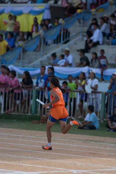 Día de la competencia deportiva en Tailandia Imagen De Stock