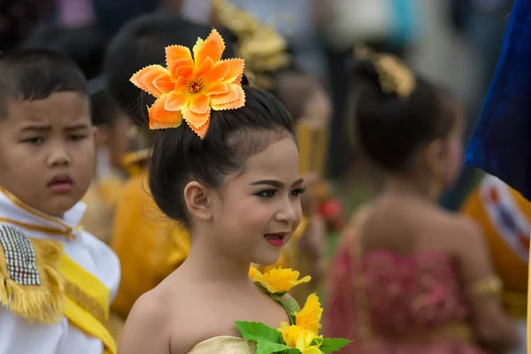 Sportovní den parade v Thajsku Royalty Free Stock Fotografie