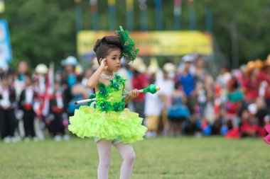 Spor günü yürüyüşü Tayland